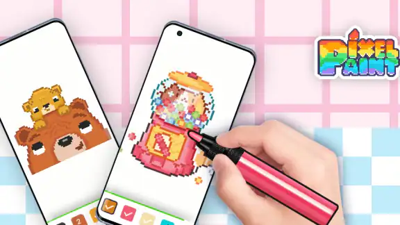Pixel Paint - Coloring Book