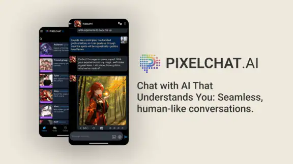 PixelChat – AI-karakter Chat