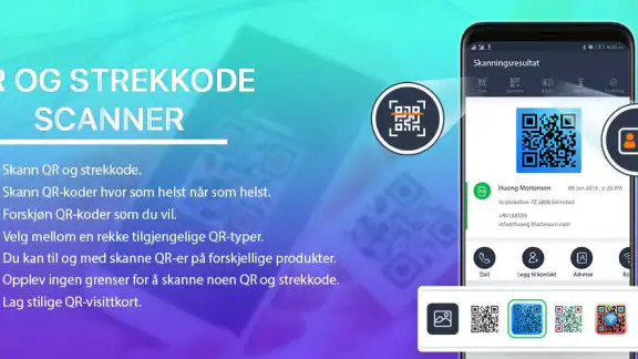 QR-leser & Strekkodeskanner
