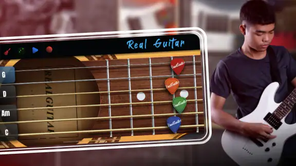 Real Guitar: spille gitar