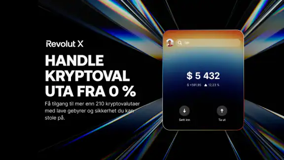 Revolut X: Bitcoin og krypto