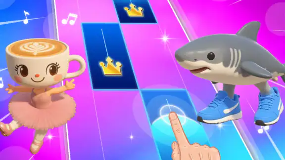 Rush Tiles: Rhythm Music Piano