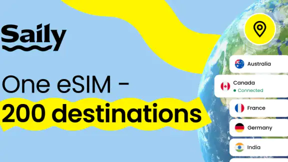 Saily: eSIM for reise