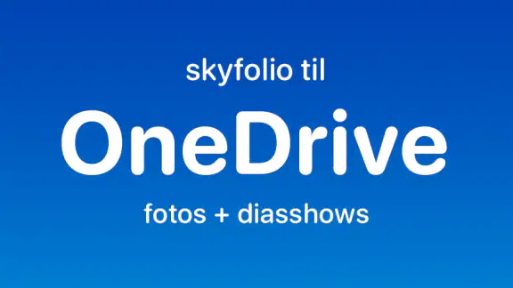 SkyFolio - OneDrive Fotos