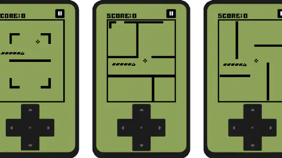 Snake Game Classic Retro Nokia