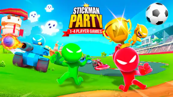 Stickman Party 234 MiniGames