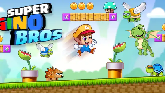 Super Gino Bros - Jump & Run