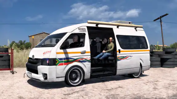 Van Driving Dubai Van Game