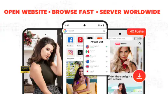 Video Downloader Proxy Browser