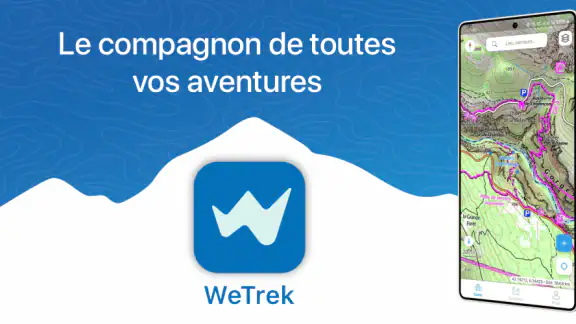WeTrek Offline IGN hiking maps