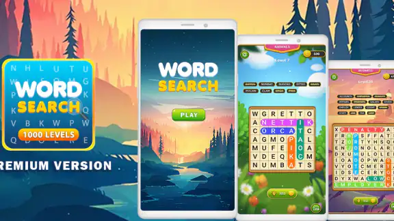 Word Search Game: Offline