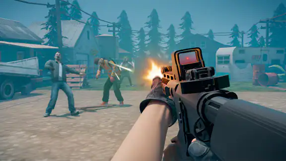 Zombie Apocalypse: Skytespill