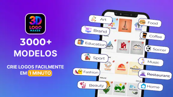 3D Logo Maker - Criar Logotipo