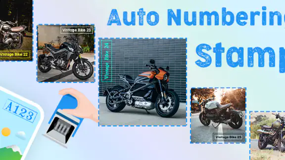 Auto Numbering Sequence Stamp