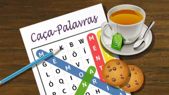 Caça Palavras - em Brasileiro