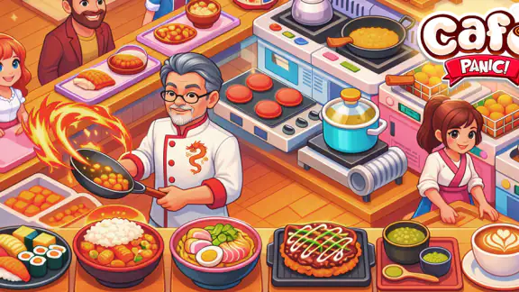Cafe Panic: Jogo de cozinha