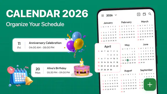 Calendar 2026 - Launcher