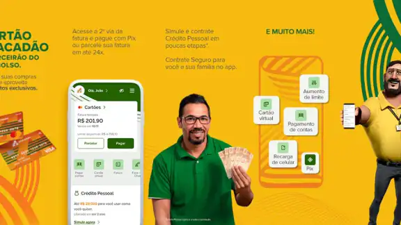 Cartão Atacadão: Crédito e +