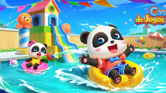 Casa de Brincar do Bebê Panda