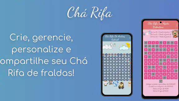 Chá Rifa: chá rifa de fraldas