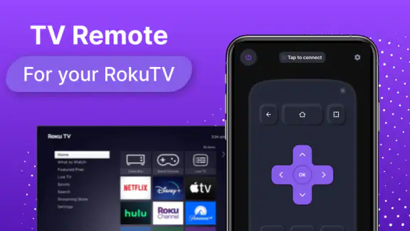 Controle remoto Roku TV