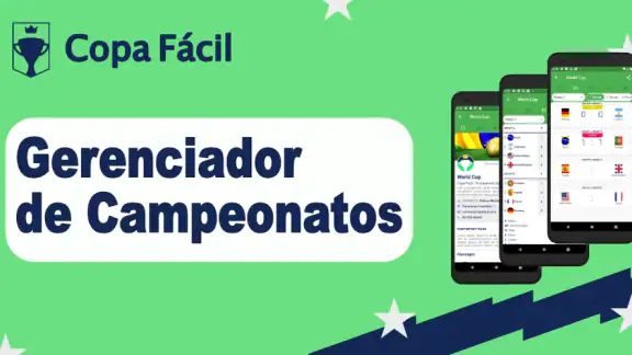 Copa Fácil: Organize torneios