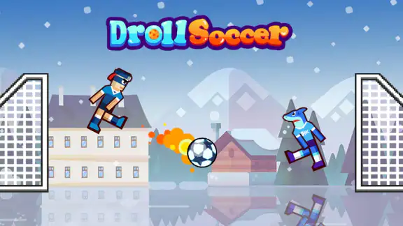 Droll Soccer--fly ball