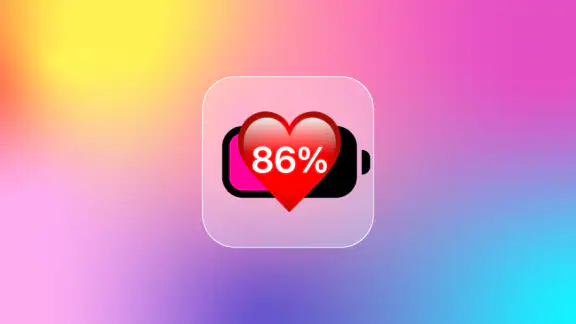 Emoji Battery Widget