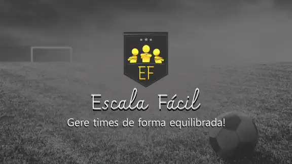 Escala fácil: Organiza futebol