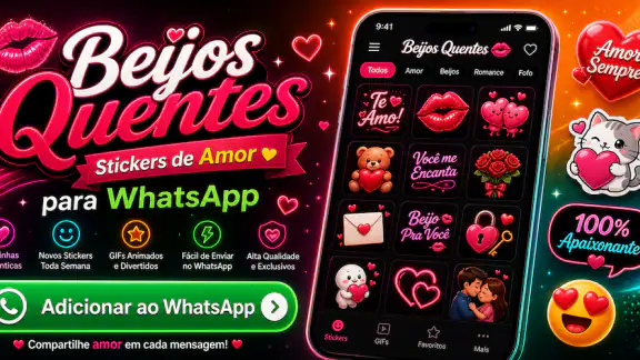 Figurinhas Beijo - WASticker