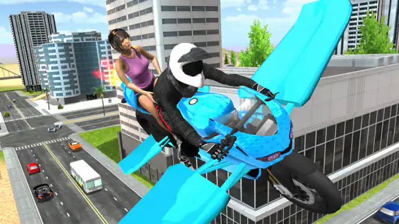 Flying Motorbike Simulator