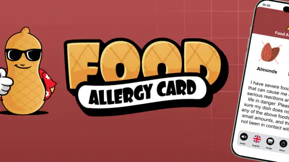 Food Allergy Card