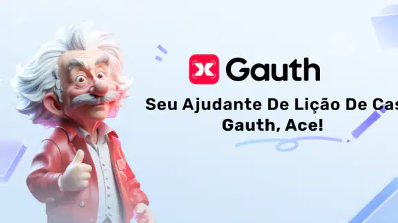 Gauth: Companheiro com IA