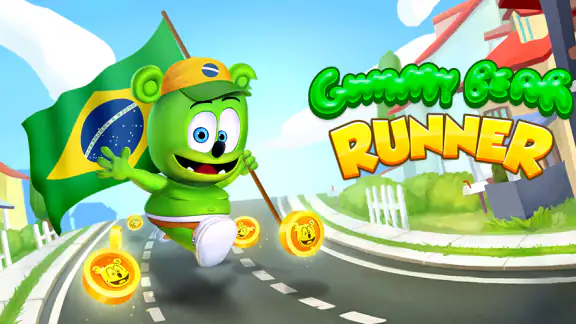 Gummy Bear Run:Jogo de corrida