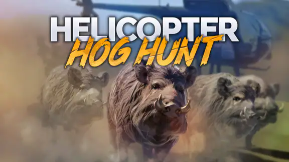 Heli Hog Hunt - Sniper Game