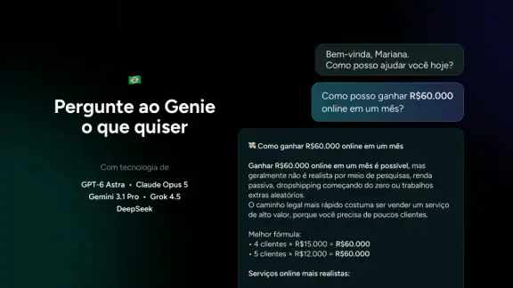 IA Chatbot Português - Genie