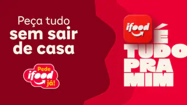 iFood comida e mercado em casa header