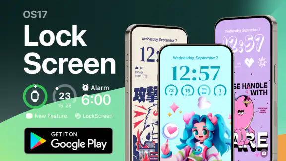 iLock - Lock Screen OS 17