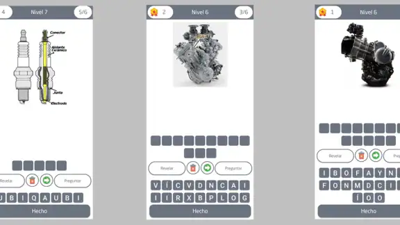 Jogo de moto mecânico