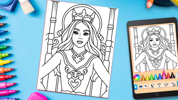 Jogo De Pintar Princesa