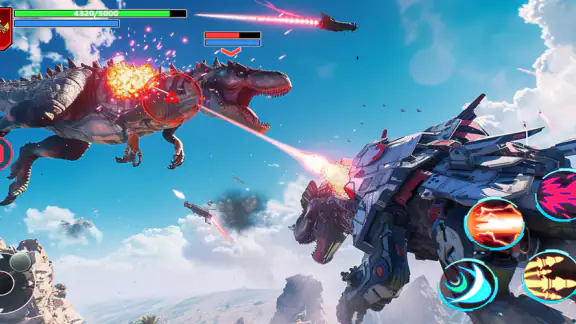 Jurassic Mech: Dinosaur Clash