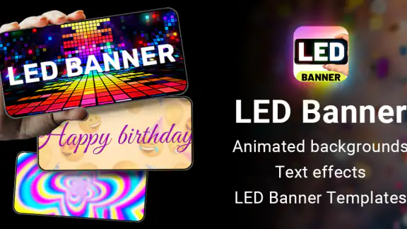 Letreiro LED - Texto Rolante