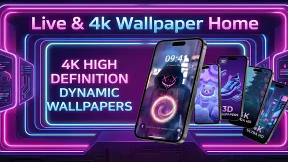 Live & 4k Wallpaper Home