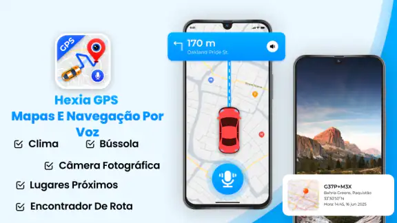 Mapa GPS - Navegação por voz