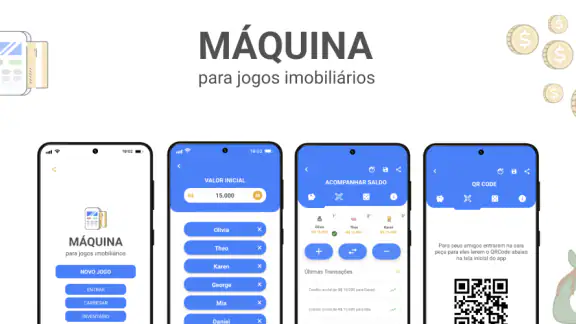 Máquina Banco Imobiliário