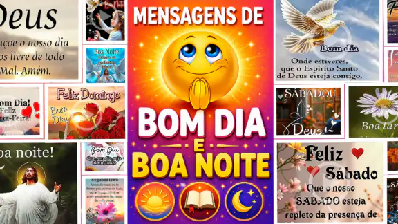 Mensagens de Bom Dia Boa Noite