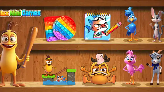 Mini-jogos relaxantes