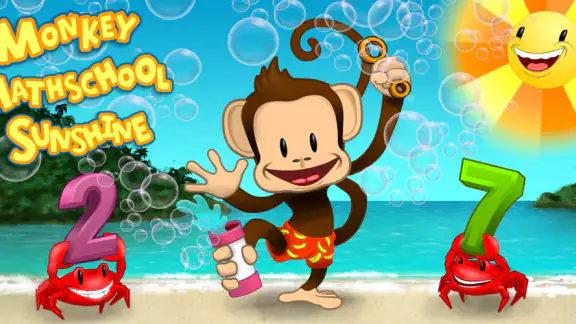 Monkey Math School Sunshine