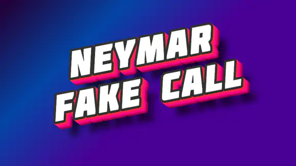 Neymar Chamada Falsa e Chat