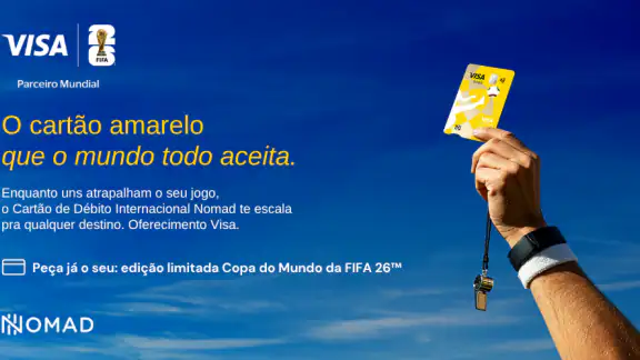 Nomad: Conta em Dólar e Euro